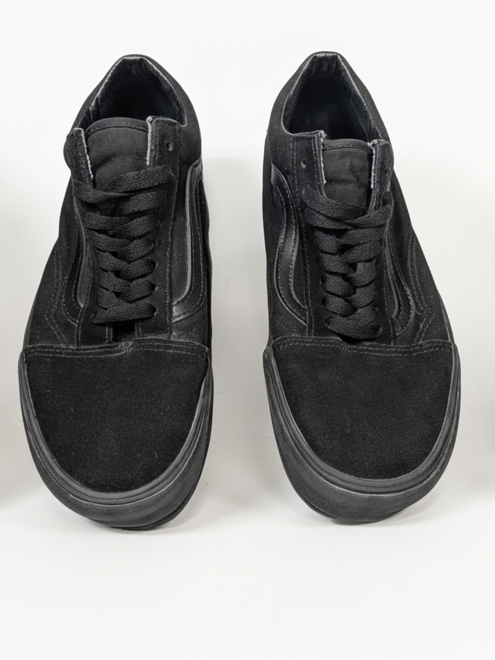 Vans Black Mens 9/Womens 10.5 Old Skool Platform Shoe